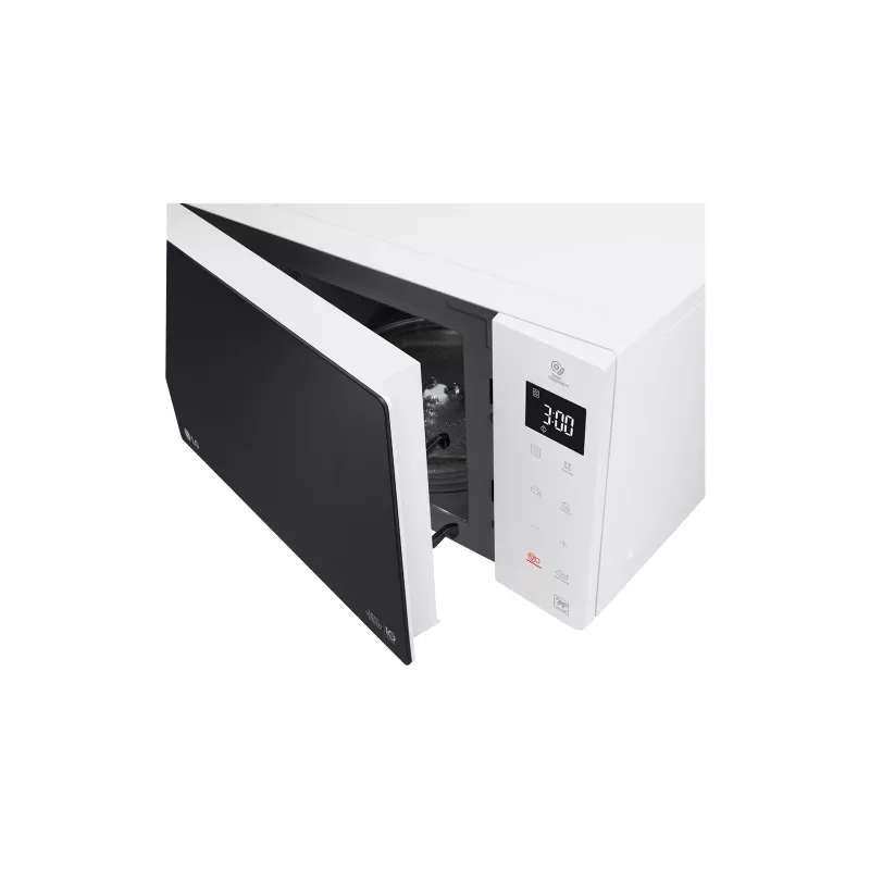 LG MS 23 NECBW Black, White Solo mikrobangų krosnelė 23 L 1000 W