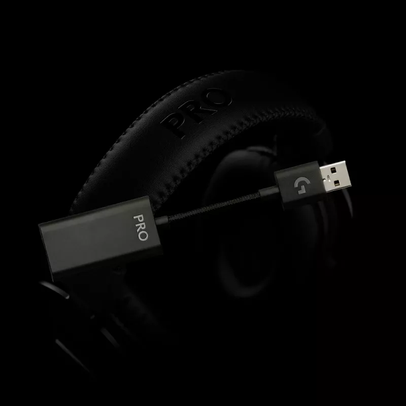 LOGITECH G Pro X žaidimų ausinės – 3,5 mm – juodos