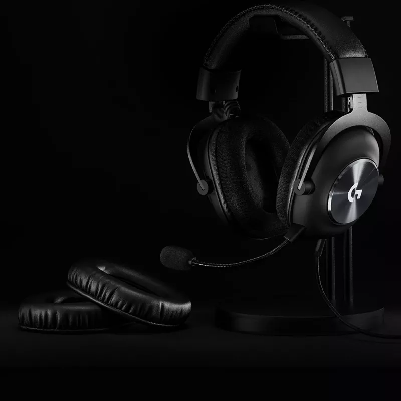 LOGITECH G Pro X žaidimų ausinės – 3,5 mm – juodos