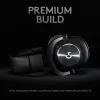 LOGITECH G Pro X žaidimų ausinės – 3,5 mm – juodos