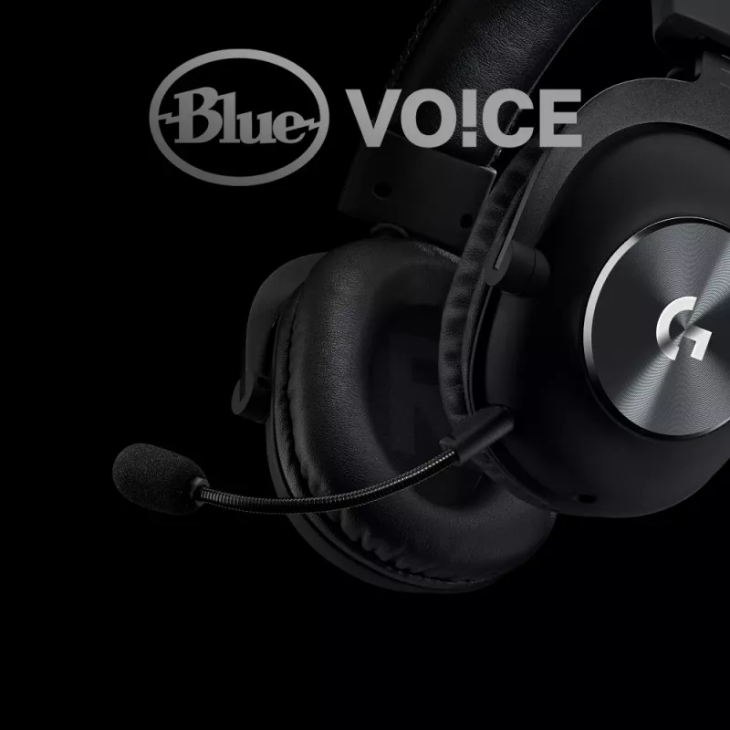 LOGITECH G Pro X žaidimų ausinės – 3,5 mm – juodos