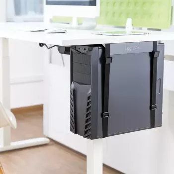 LOGILINK EO0009 reguliuojamas plieninis CPU laikiklis, juodas, RoHS