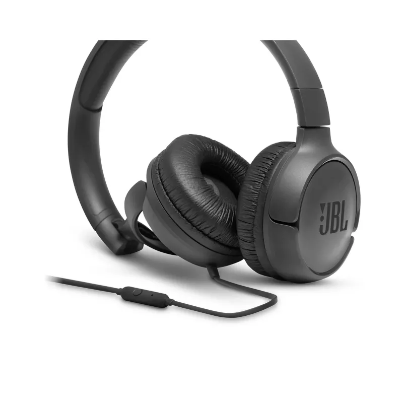 JBL Tune 500 BLACK laidinės ausinės, 20–20000 Hz, skambučiams/muzikai, 148 g, juodos