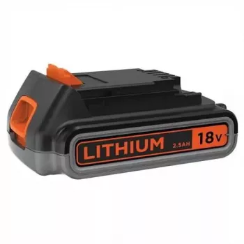 Baterija Black & Decker BL2518 18 V Li-Ion 2,5 Ah, 1 vnt, juoda