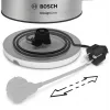 Bosch TWK4P440 elektrinis virdulys 1,7 L 2400 W juodas, nerūdijantis plienas