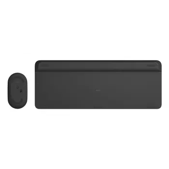LOGITECH MK470 belaidis klaviatūros ir pelės rinkinys (Slim Combo) – grafitas, QWERTY Šiaurės šalims