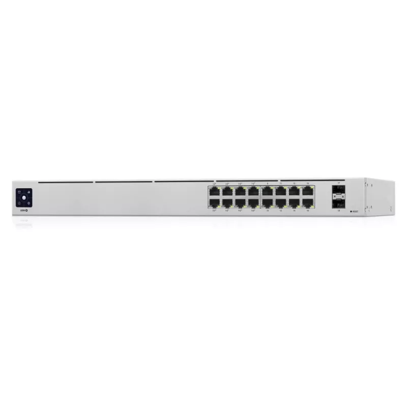 UBIQUITI NETWORKS UniFi Switch 16x Gigabit eterneto prievadai, įskaitant 8x 802.3at PoE+ prievadus