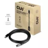 Club 3D CAC-1121 Mini DisplayPort į DisplayPort 1.4 pailginimo kabelis, 8K60Hz, DSC 1.2, HBR3, HDR, 32AWG, M/F, 1 m (3,28 ft), juodas