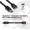 CLUB3D DisplayPort 1.4 ilginimo kabelis 8K60Hz DSC 1.2 HBR3 HDR abipusis M/F 3m