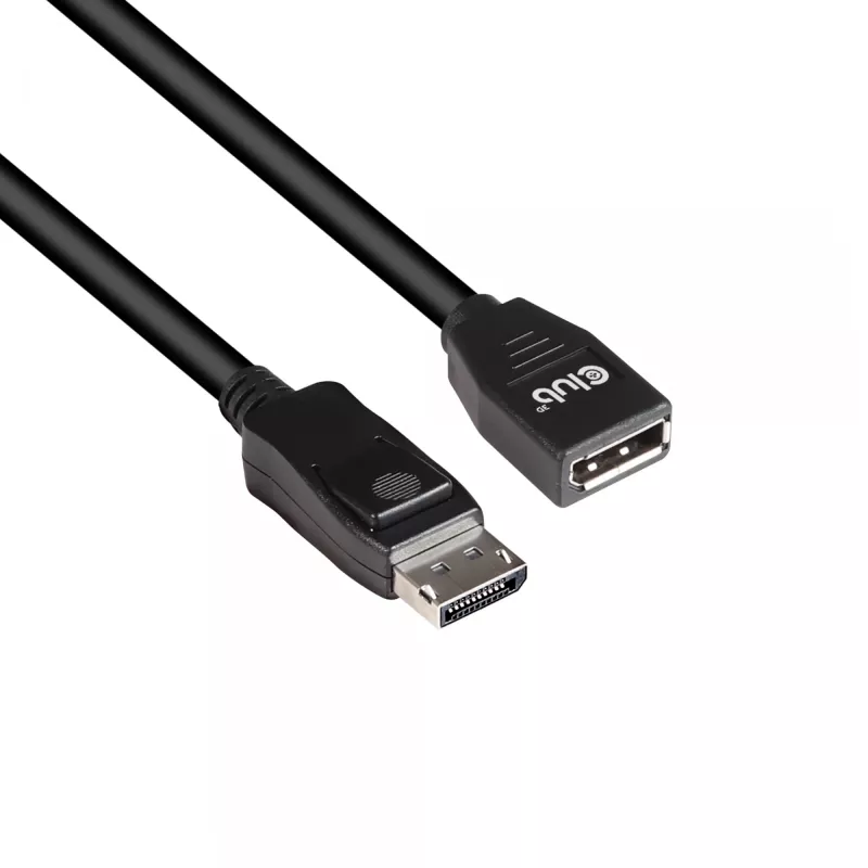 CLUB3D DisplayPort 1.4 ilginimo kabelis 8K60Hz DSC 1.2 HBR3 HDR abipusis M/F 3m