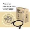 CLUB3D Mini DisplayPort 1.4 į DisplayPort prailginimo laidas 8K60Hz DSC 1.2 HBR3 HDR dvipusis F/M 1m