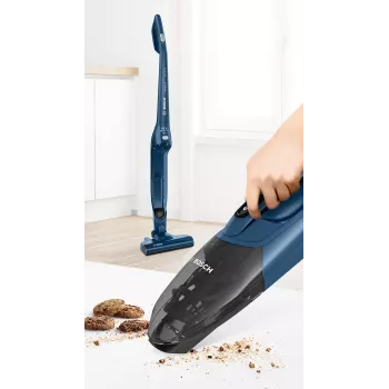 Bosch Serie 2 BBHF216 2-in-1 šluotinis dulkių siurblys, belaidis, mėlynas