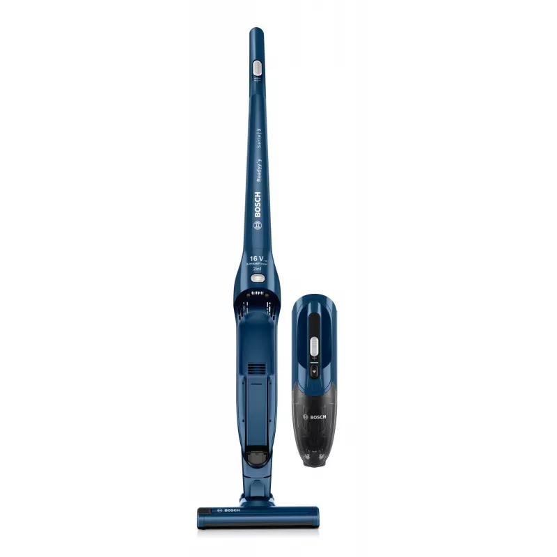 Bosch Serie 2 BBHF216 2-in-1 šluotinis dulkių siurblys, belaidis, mėlynas