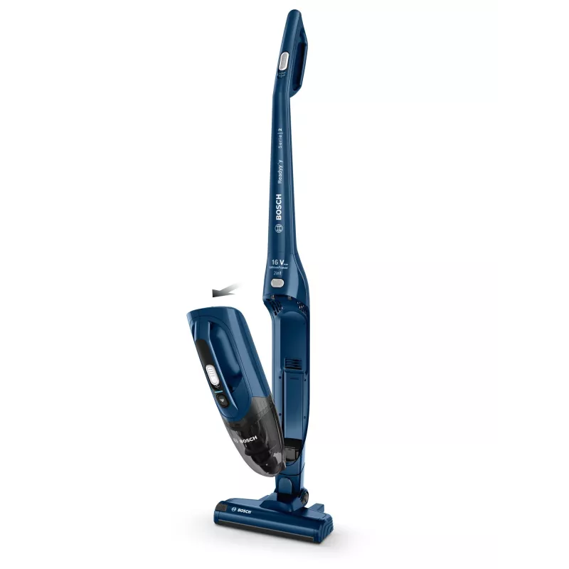 Bosch Serie 2 BBHF216 2-in-1 šluotinis dulkių siurblys, belaidis, mėlynas