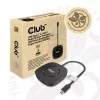 CLUB3D USB Type C 3.2 Gen 1 MST HUB DisplayPort 1.4 trigubam monitoriui CSV-1550
