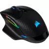 Pelė Corsair DARK CORE RGB PRO RF belaidė + Bluetooth + USB Type-A