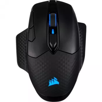 Pelė Corsair DARK CORE RGB PRO RF belaidė + Bluetooth + USB Type-A