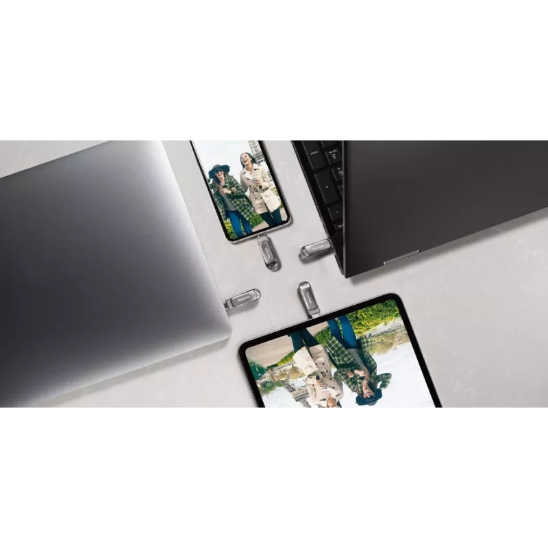 WESTERN DIGITAL SanDisk Ultra Dual Drive Luxe 256GB USB atmintukas – USB Type-C / USB 3.1