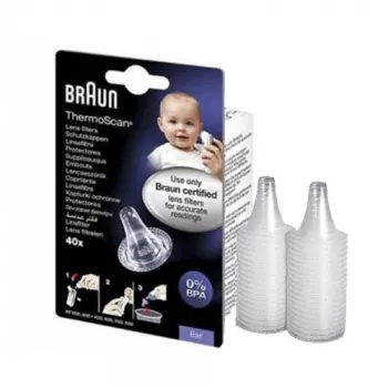 Braun LF40 vienkartiniai lęšių filtrai termometrui