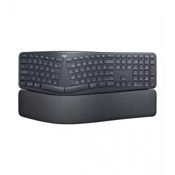 LOGITECH Ergo K860 – belaidė išskleista klaviatūra grafito spalva QWERTY Pan Nordic