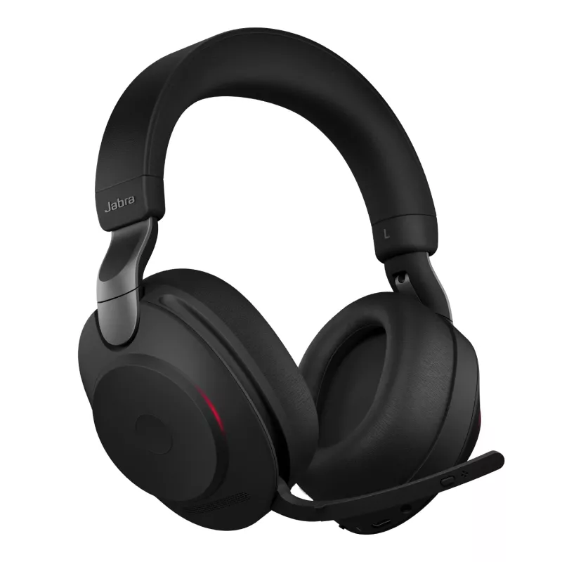 Jabra Evolve2 85 - Link380a UC Stereo komplektas, juoda