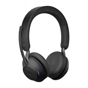 Belaidis ausinių komplektas Jabra Evolve2 65 USB-C Black MS Stereo