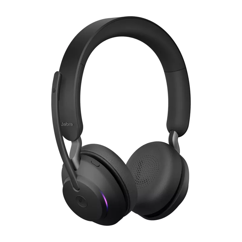 Belaidis ausinių komplektas Jabra Evolve2 65 USB-C Black MS Stereo