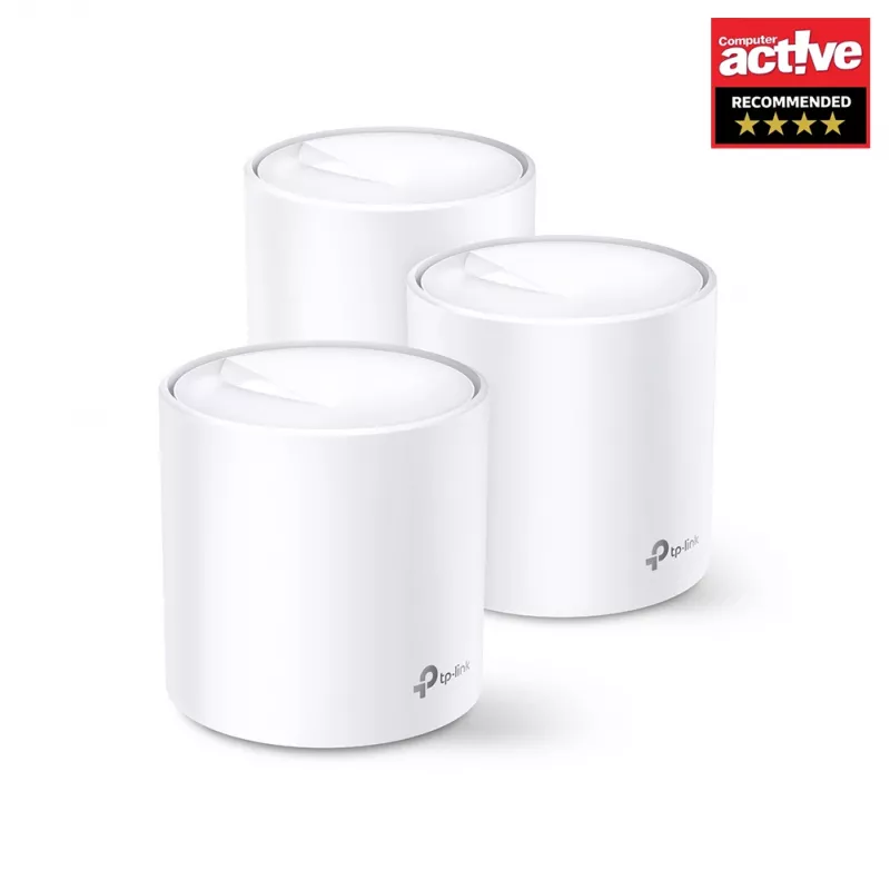 TP-Link Deco X60 AX3000 belaidžio tinklo sistema, 3 vnt.