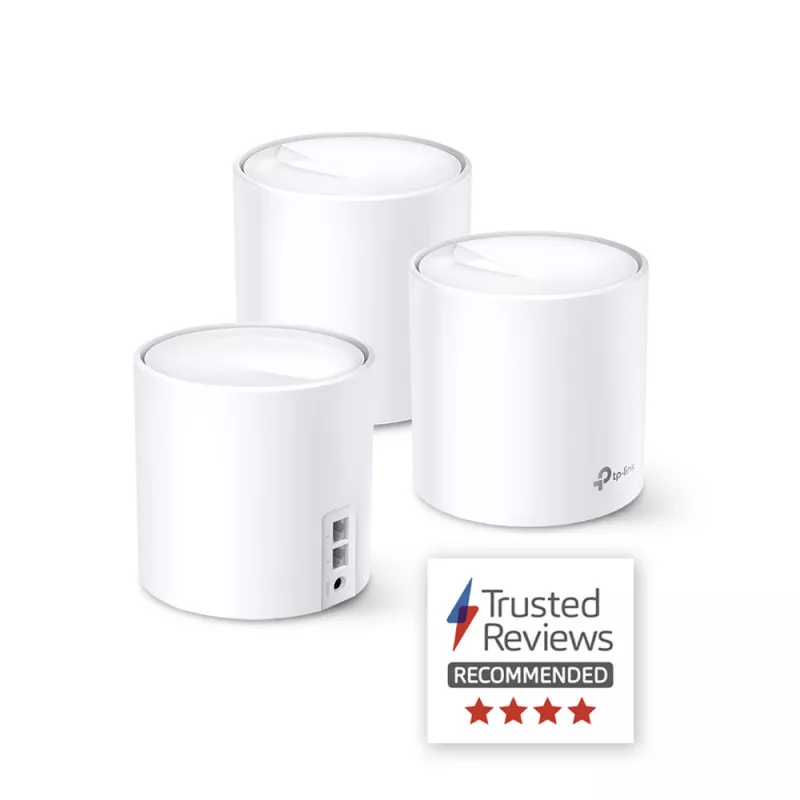 TP-Link Deco X60 AX3000 belaidžio tinklo sistema, 3 vnt.