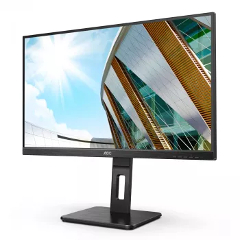 AOC P2 27P2Q monitorius 68,6 cm (27 colių) 1920 x 1080 pikselių Full HD LED juodas