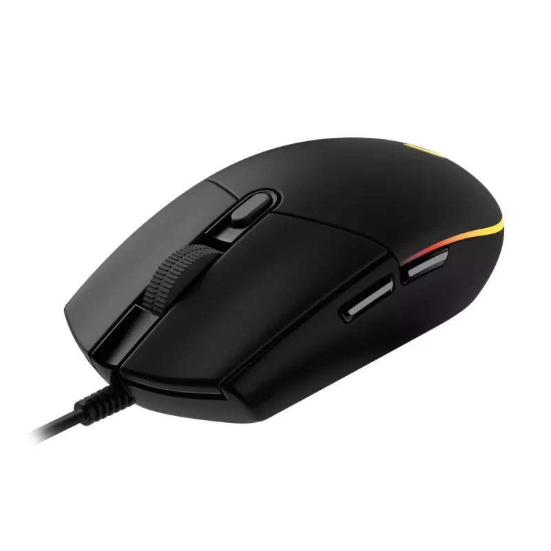 LOGITECH G102 žaidimų pelė USB juoda