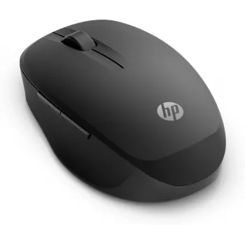 HP Dual Mode Black Mouse 300, dešinei rankai, optinė, RF belaidė, 3600 DPI, juoda