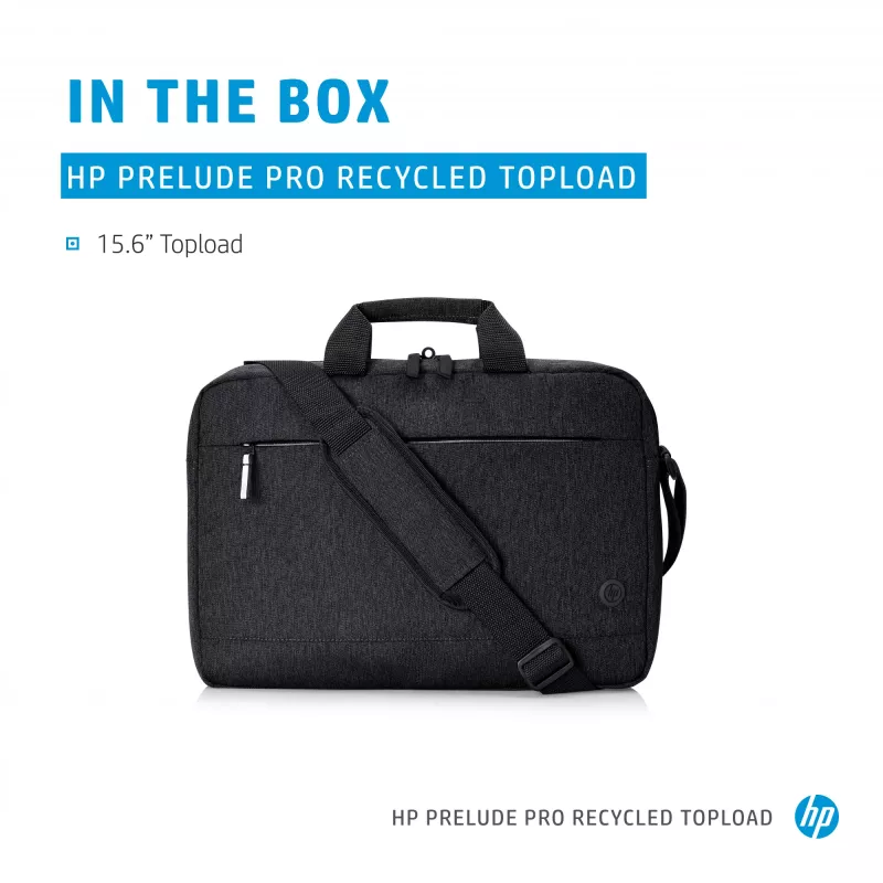 Dėklas HP Prelude Pro 15,6 colių perdirbta medžiaga, viršutinis įkrovimas