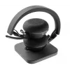 Logitech Zone Wireless MS 981-000854 ausinės su mikrofonu, Bluetooth, ant ausų, aktyvus triukšmo slopinimas, belaidis Qi krovimas, Microsoft Teams, grafitinės