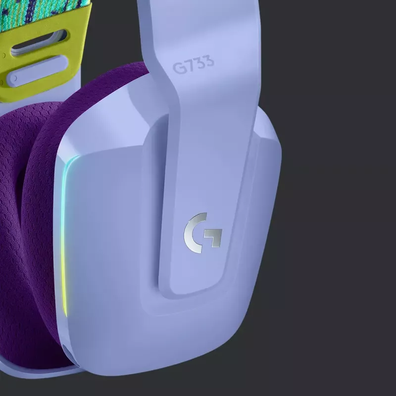 Ausinės Logitech G G733 LIGHTSPEED Wireless RGB Gaming Ausinės