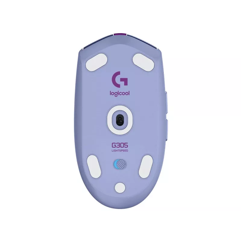 LOGITECH G305 Lightspeed belaidė žaidimų pelė alyvinė