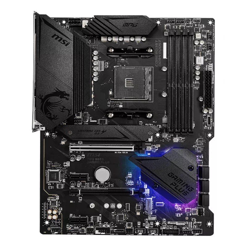 Motininė plokštė MSI MPG B550 Gaming Plus AMD B550 Socket AM4 ATX
