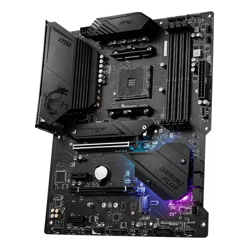 Motininė plokštė MSI MPG B550 Gaming Plus AMD B550 Socket AM4 ATX