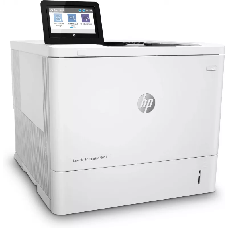 HP LaserJet Enterprise M611dn – lazerinis spausdintuvas, A4, 1200x1200 DPI, 61 ppm, dvipusis spausdinimas, tinklo paruoštas