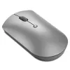 Optinė Bluetooth pelė Lenovo 600 – 2400 DPI, Bluetooth 5.0 dviejų įrenginių, 3 mygtukai, rutulinis slinkimas, geležinė pilka