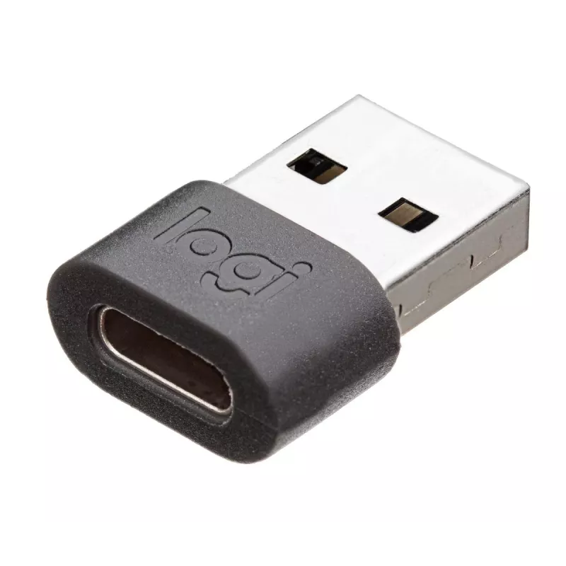 LOGITECH Zone Wired – ausinės su mikrofonu, USB-C / USB-A, UC Zone, juodos