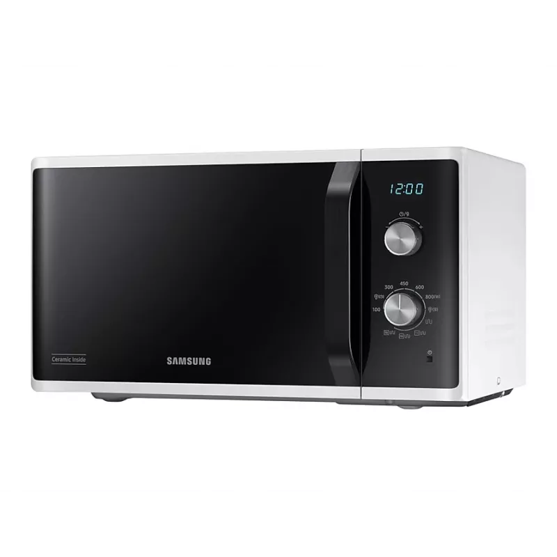 Samsung MG23K3614AW/EG mikrobangų krosnelė balta Kombinuota mikrobangų krosnelė Ant stalviršio 23 L 800 W
