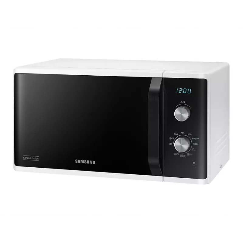 Samsung MG23K3614AW/EG mikrobangų krosnelė balta Kombinuota mikrobangų krosnelė Ant stalviršio 23 L 800 W
