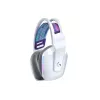 LOGITECH G733 Lightspeed belaidės RGB žaidimų ausinės balta