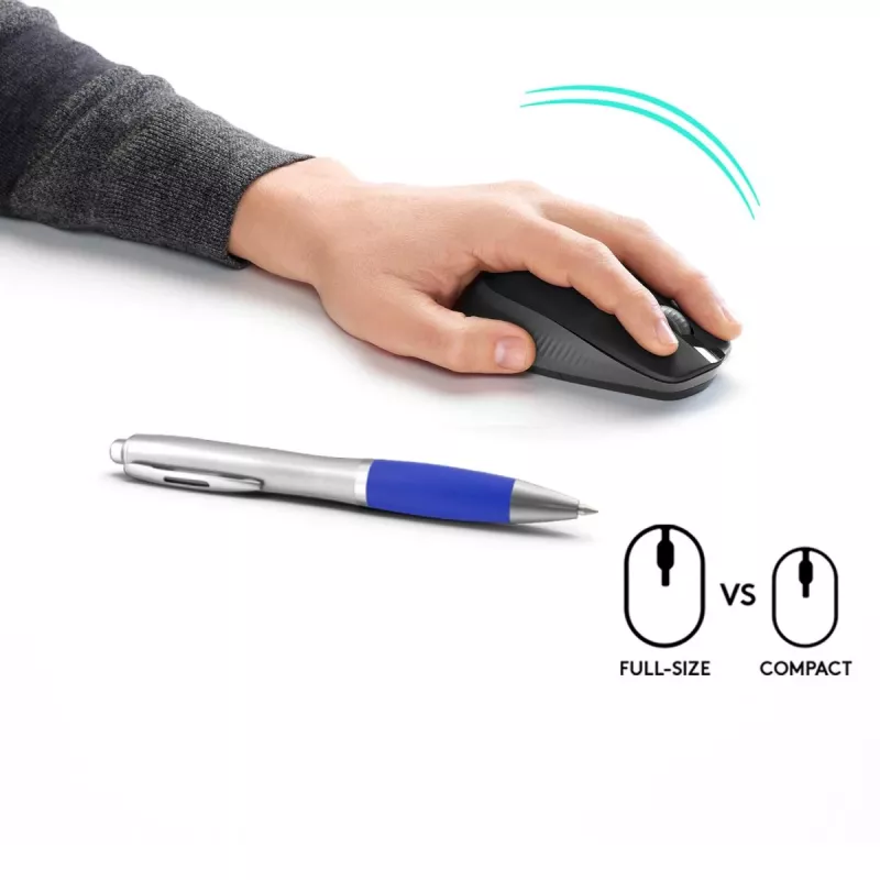 LOGITECH M190 Pilno dydžio belaidė pelė Charcoal