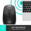 LOGITECH M190 Pilno dydžio belaidė pelė Charcoal
