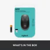 LOGITECH M190 Pilno dydžio belaidė pelė Charcoal