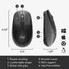 LOGITECH M190 Pilno dydžio belaidė pelė Charcoal