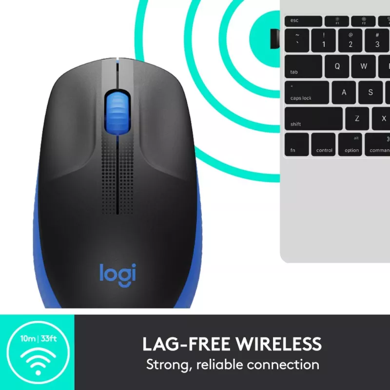 Pelė Logitech M190 Wireless USB