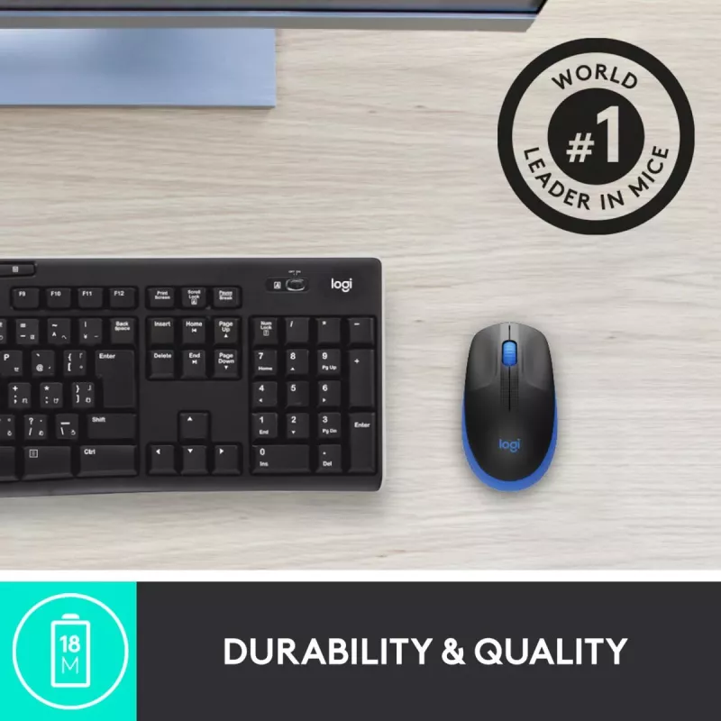 Pelė Logitech M190 Wireless USB